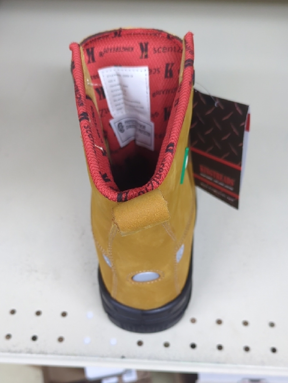Work Boot for Men - Yellow - Picture 2 of 5